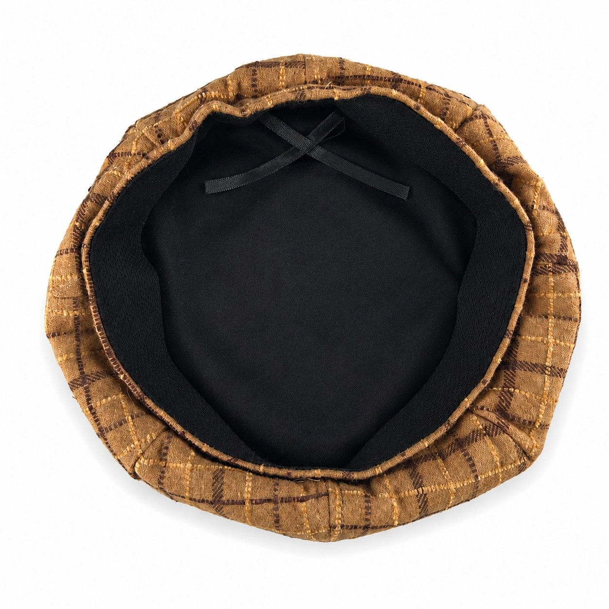 Plaid Beret Hat Vintage Painter Cap Soft Structured Fall Winter Style