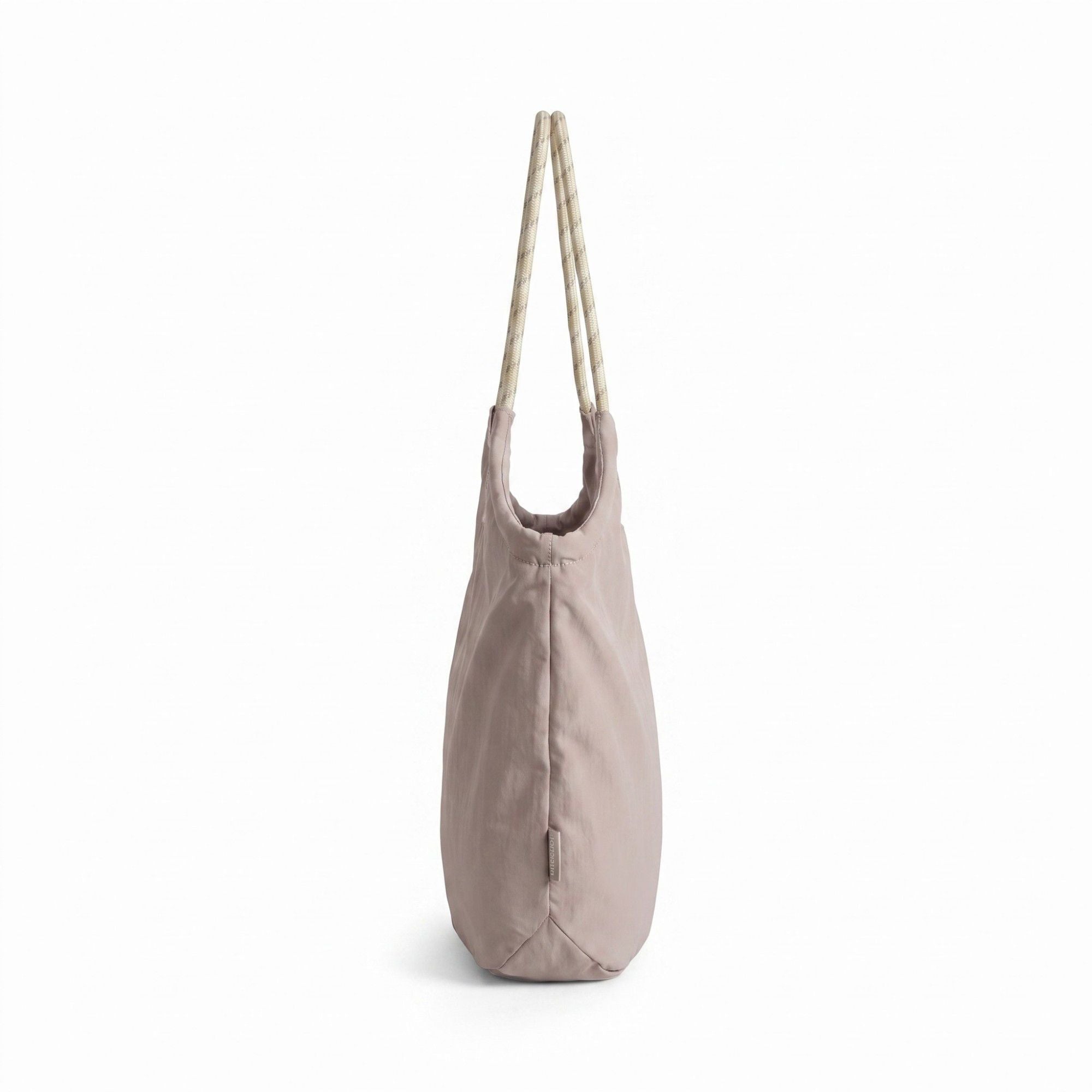 Soft Lightweight Shoulder Tote Bag with Double Rope Shoulder Straps and Roomy Open-Top Design 16.1x13x3.5in