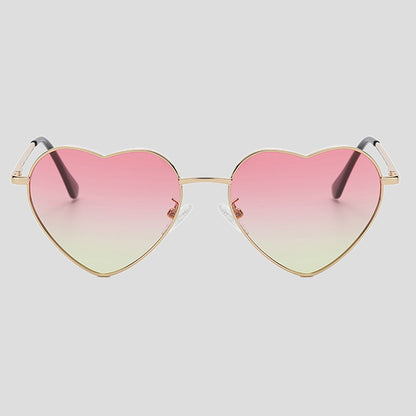 Anna-Kaci Women's Stylish Heart-Shaped Polarized Sunglasses UV400 Protection for Outdoor Activities