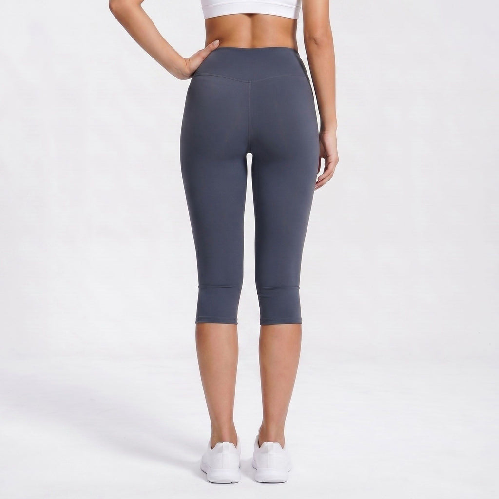 High Waist Capri Leggings Cropped Workout Yoga Pants