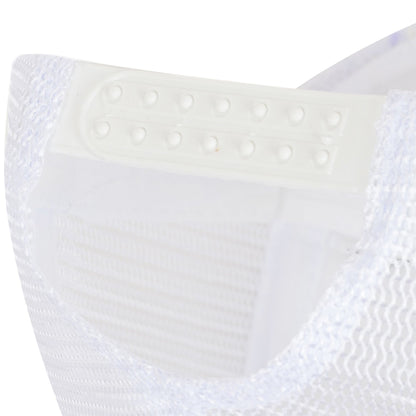 Anna-Kaci Women's Sparkly Sequin Baseball Cap Messy Low Bun Ponycap Velvet Mesh Trucker Hat