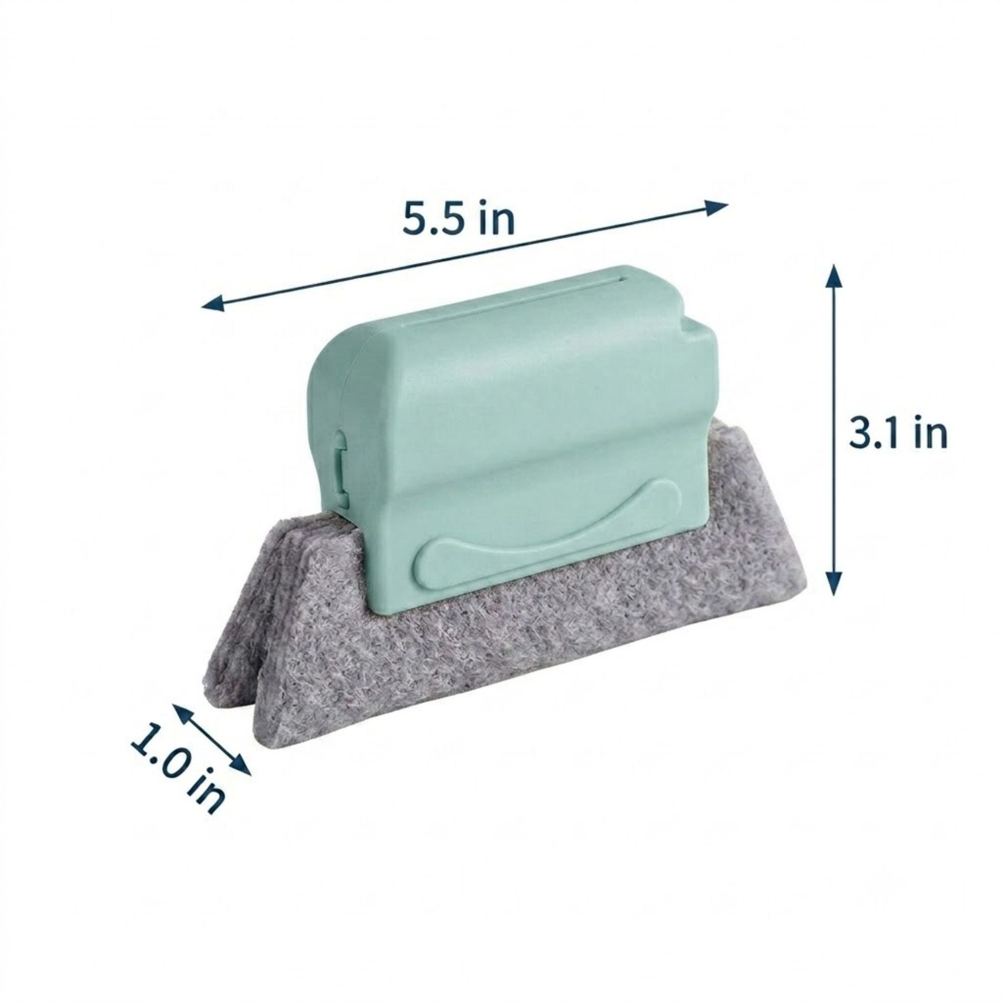 10-Piece Handheld Microfiber Cleaning Pad Tool for Window Tracks, Sinks and Kitchen Surfaces