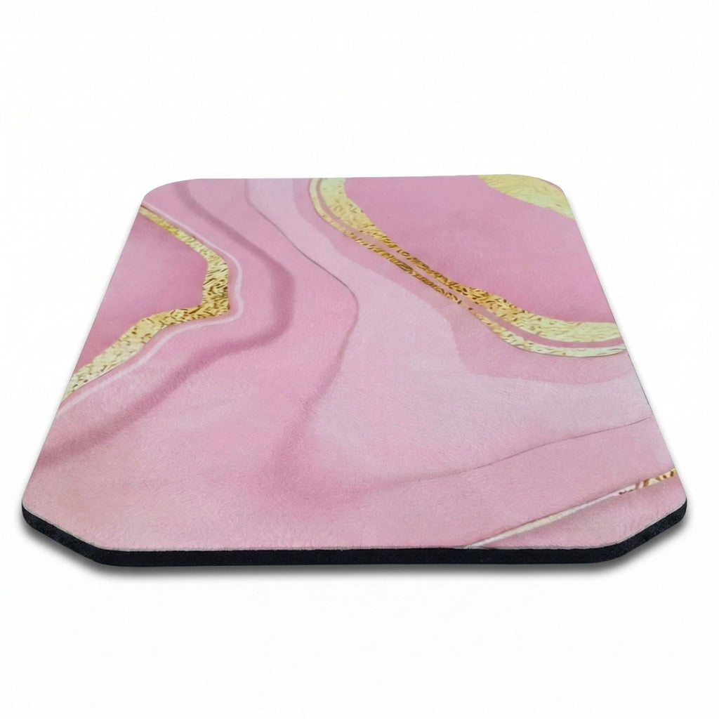 Mouse Pad Non Slip Desk Mat Smooth Surface Computer Mouse Pad Marble Design Desk Accessory