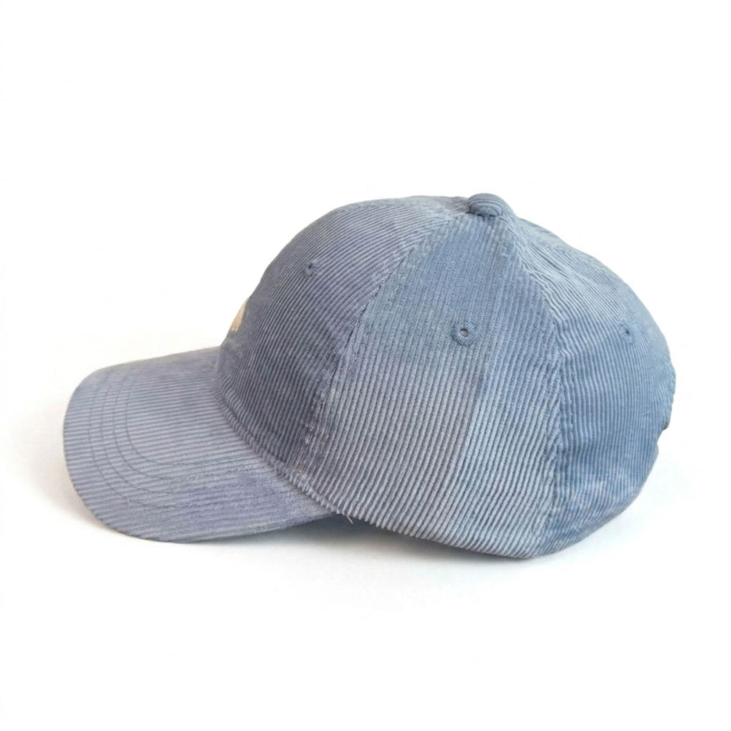 Corduroy Baseball Cap Dog Embroidered Adjustable Dad Hat