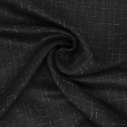 Anna-Kaci Women's Lightweight Sheer Scarf with Subtle Metallic Thread Detail Elegant Long Wrap Accessory