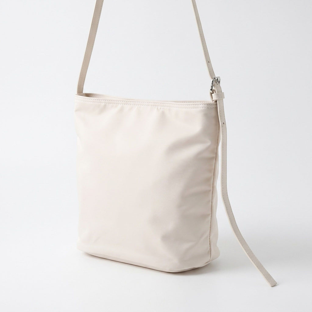 Bucket Shoulder Bag with Adjustable Crossbody Strap 9.5x8.5x4.5in