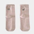 Anna-Kaci Women's 3-Pair Fuzzy Crew Sock Set with Cute Embroidery US 5¨C10