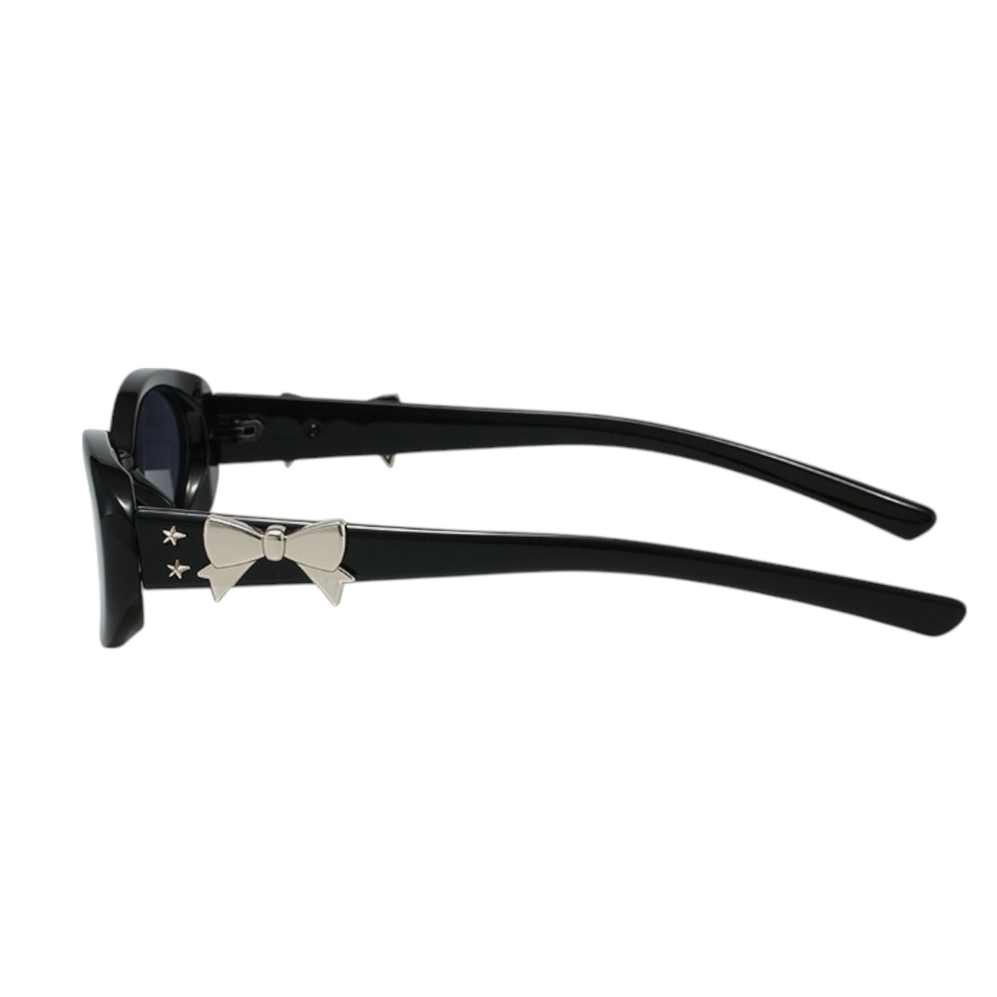Anna-Kaci Women's Classic Elliptical Small Frame Bow Sunglasses UV400 Protection