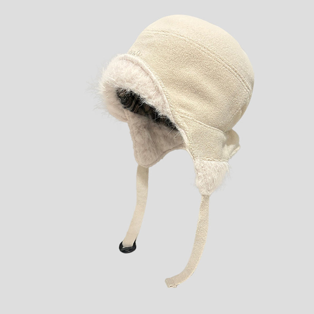 Anna-Kaci Women's Trapper Hat - Warm Fleece-Lined Winter Hat with Chin Strap