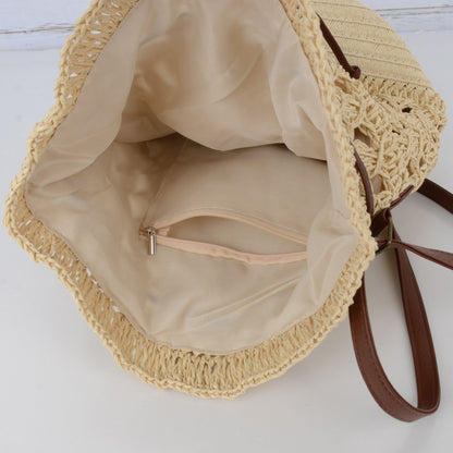 Anna-Kaci Women's Bohemian - Style Crochet Shoulder Bag