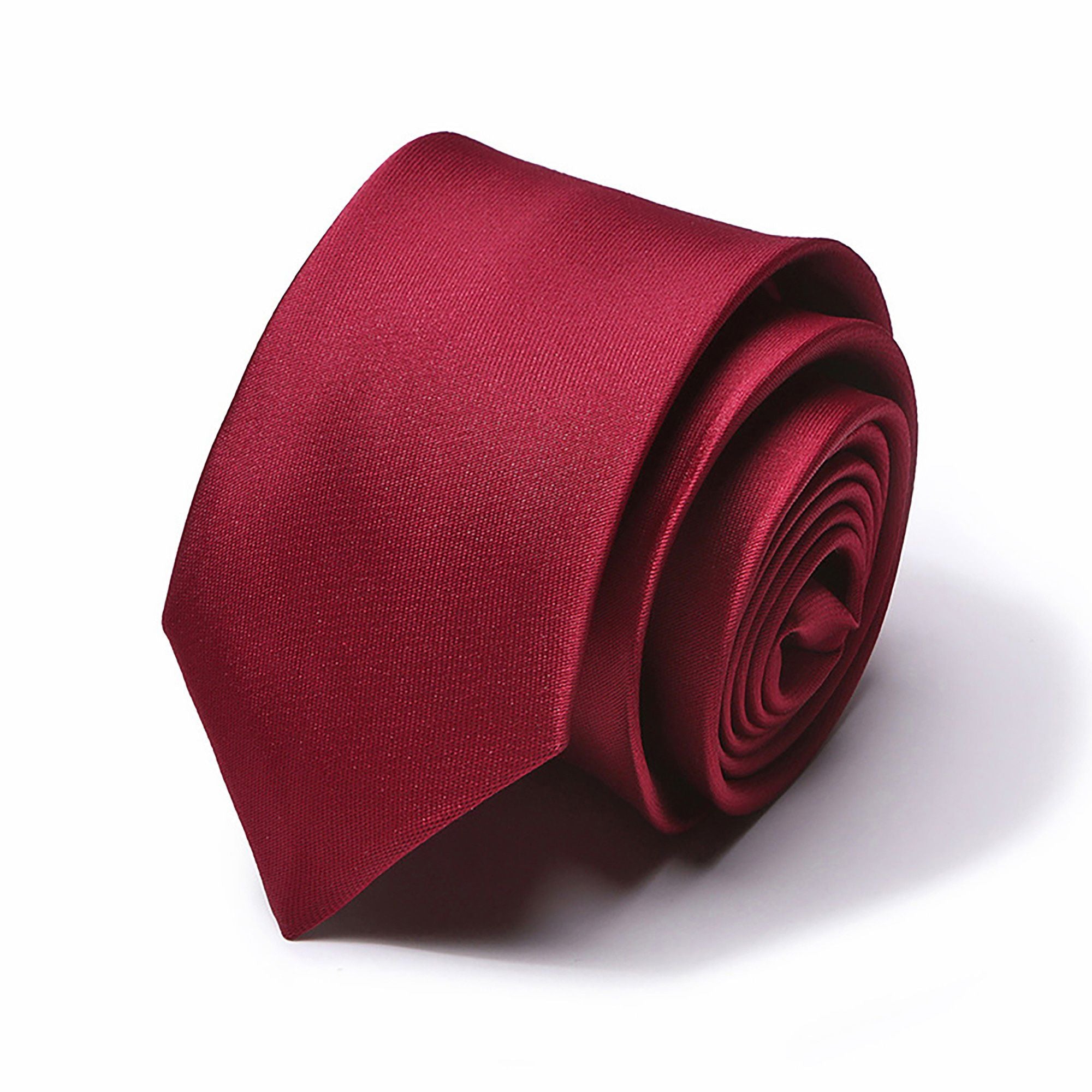 Alilang Men's Solid Smooth Finish Tie Classic Necktie 57 Inch Length 3.1 Inch Width Formal Business Accessory