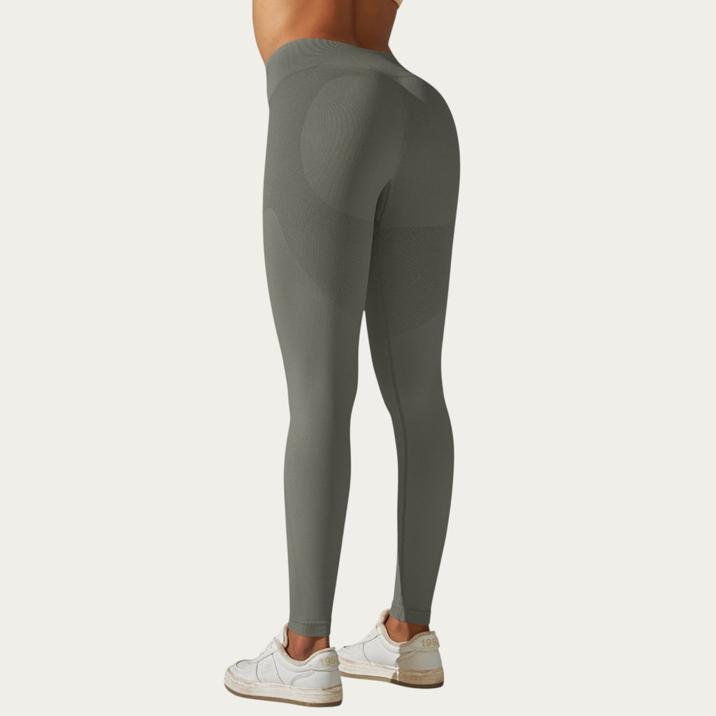 Anna-Kaci Active Women's Seamless High Waist Leggings with Sculpting Fit and Compression Support