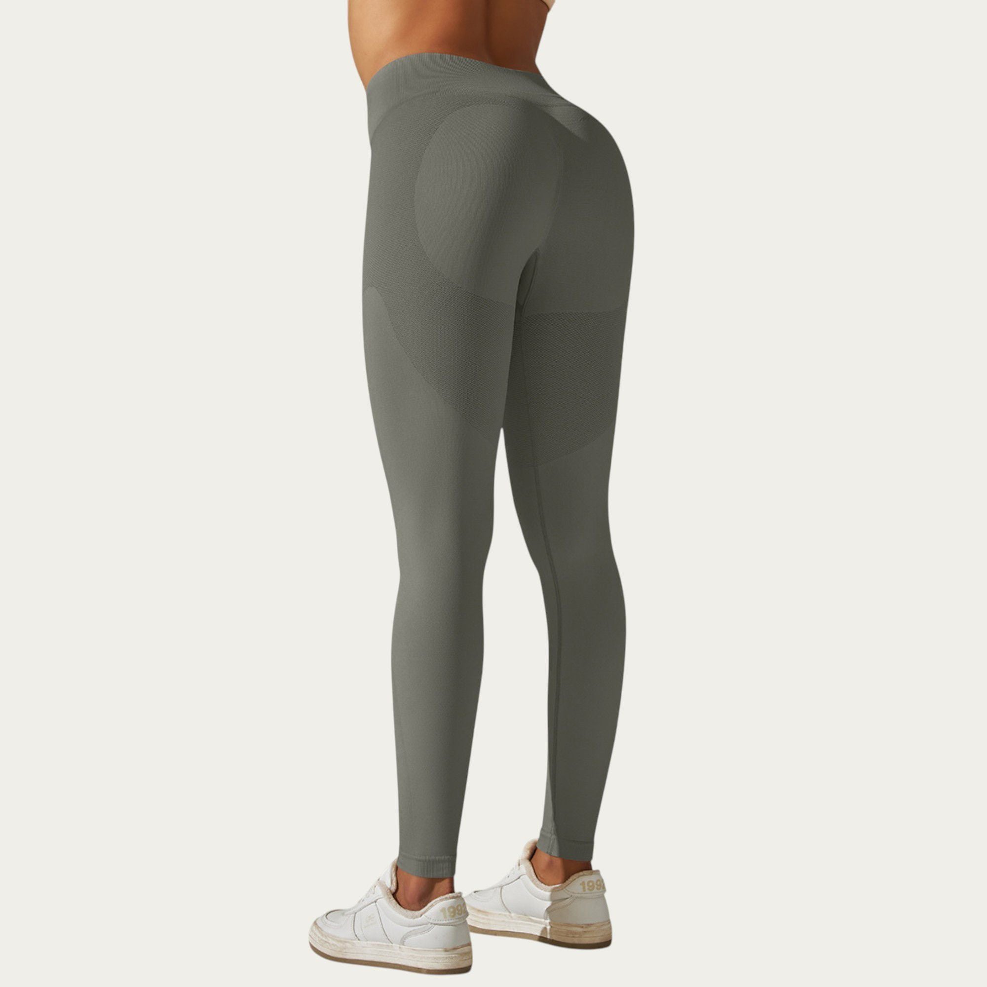Anna-Kaci Active Women's Seamless High Waist Leggings with Sculpting Fit and Compression Support