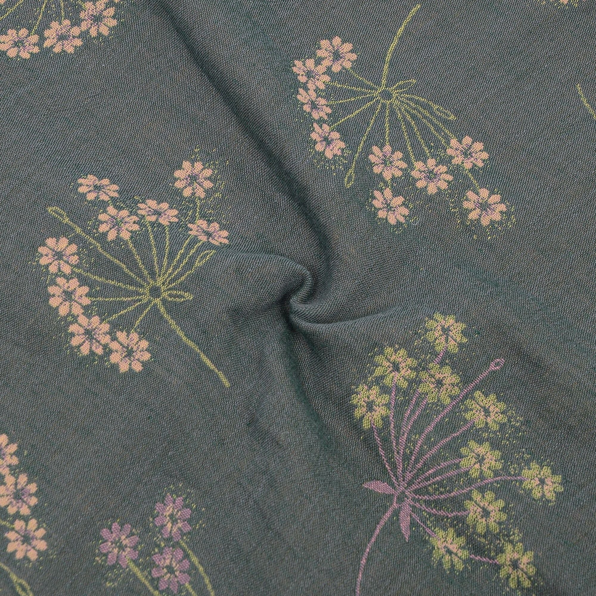 2-Piece Cotton Pillowcases with Vibrant Floral Print Design for Bedroom, Soft and Cozy Bedding Set 20x26in
