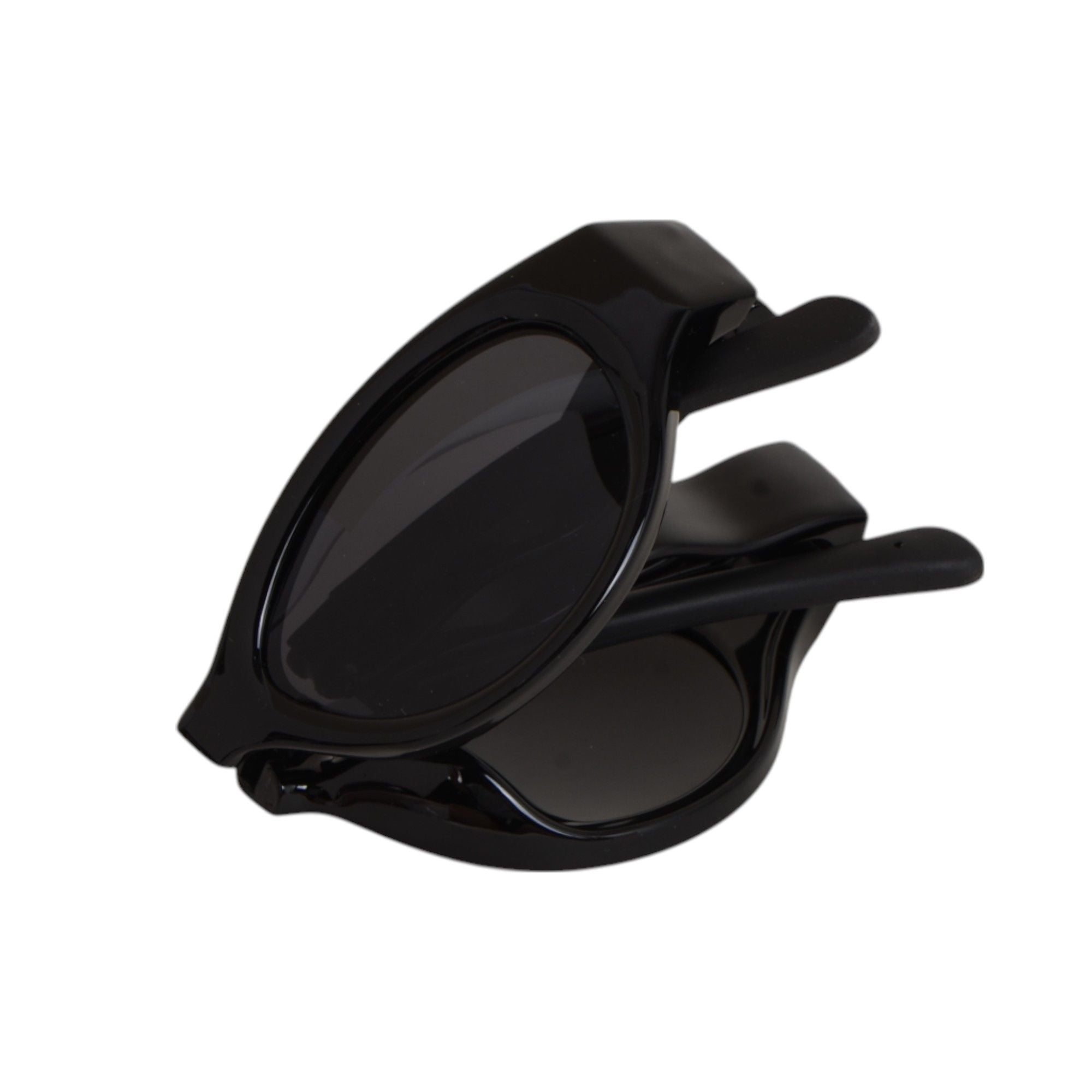 Anna-Kaci Women's Retro Y2K Futuristic Folding Sunglasses UV400 protection