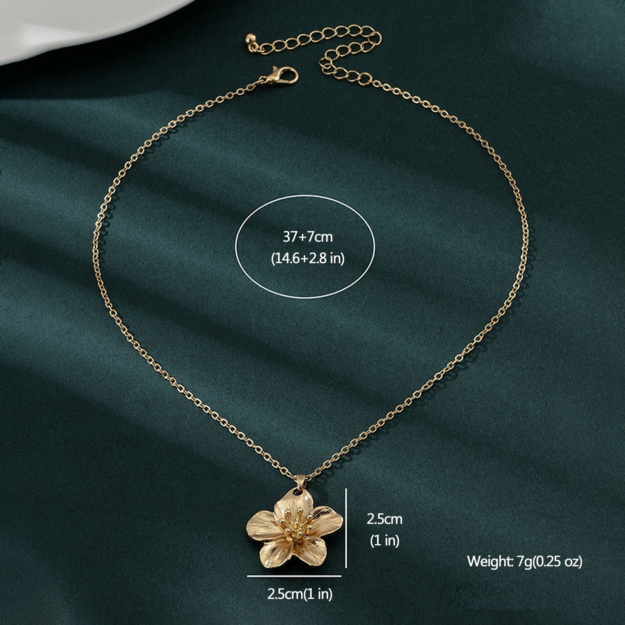 Women's Floral Pendant Necklace
