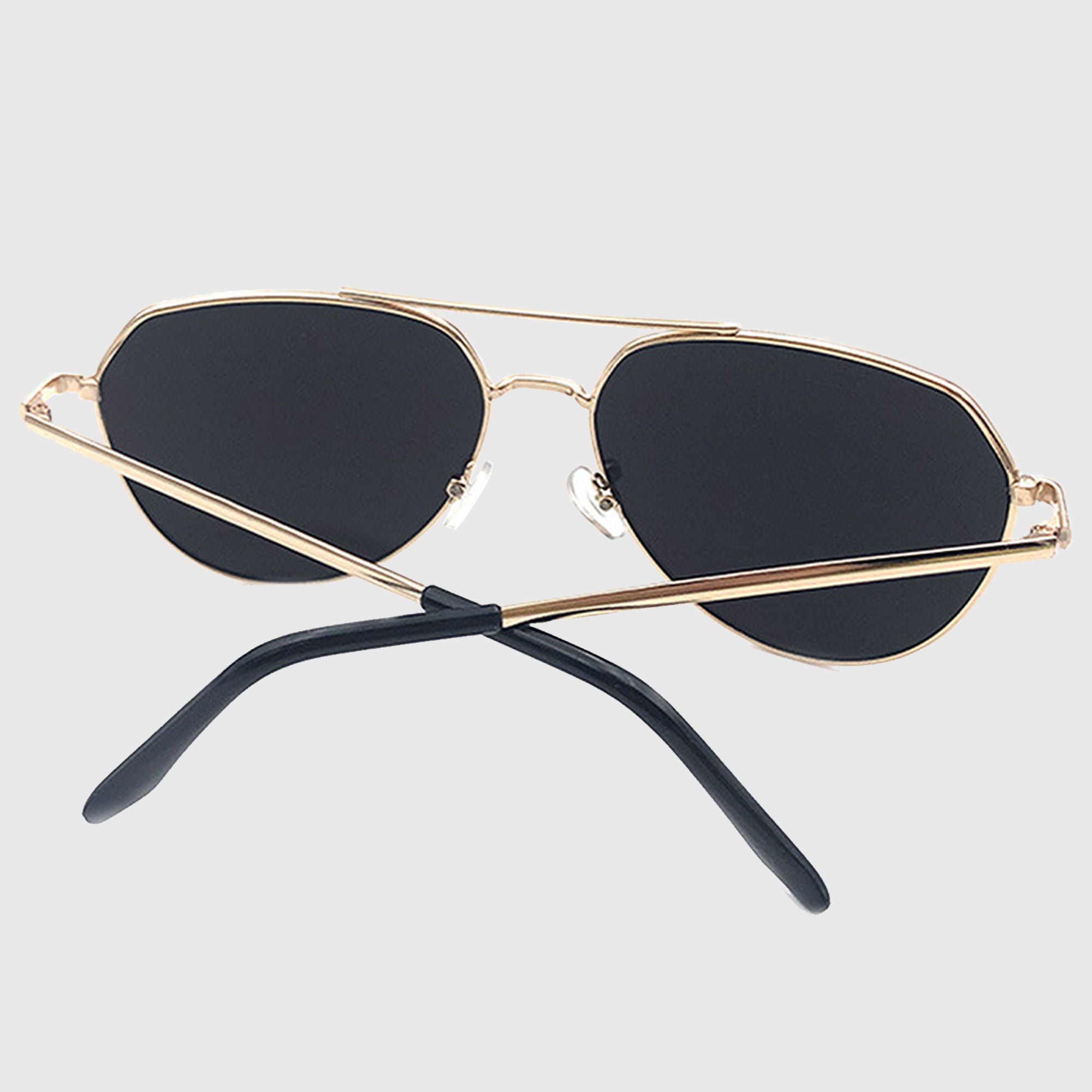 Anna-Kaci Women's Trendy Square Two - Tone Sunglasses