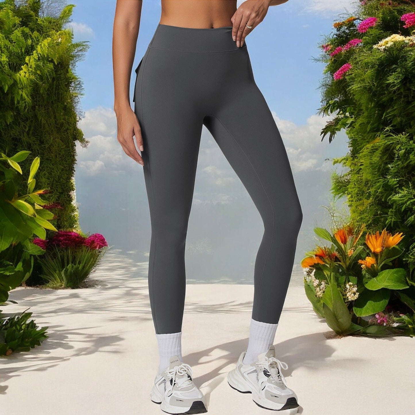 High Waist Full-Length Leggings for Yoga and Everyday Comfort