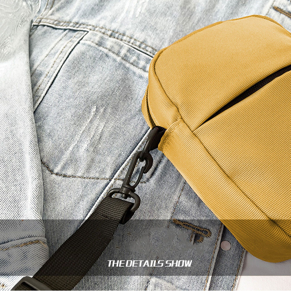 Anna-Kaci Women's Mini Crossbody Bag - Lightweight Canvas Small Shoulder Bag for Casual Daily & Outdoor Use