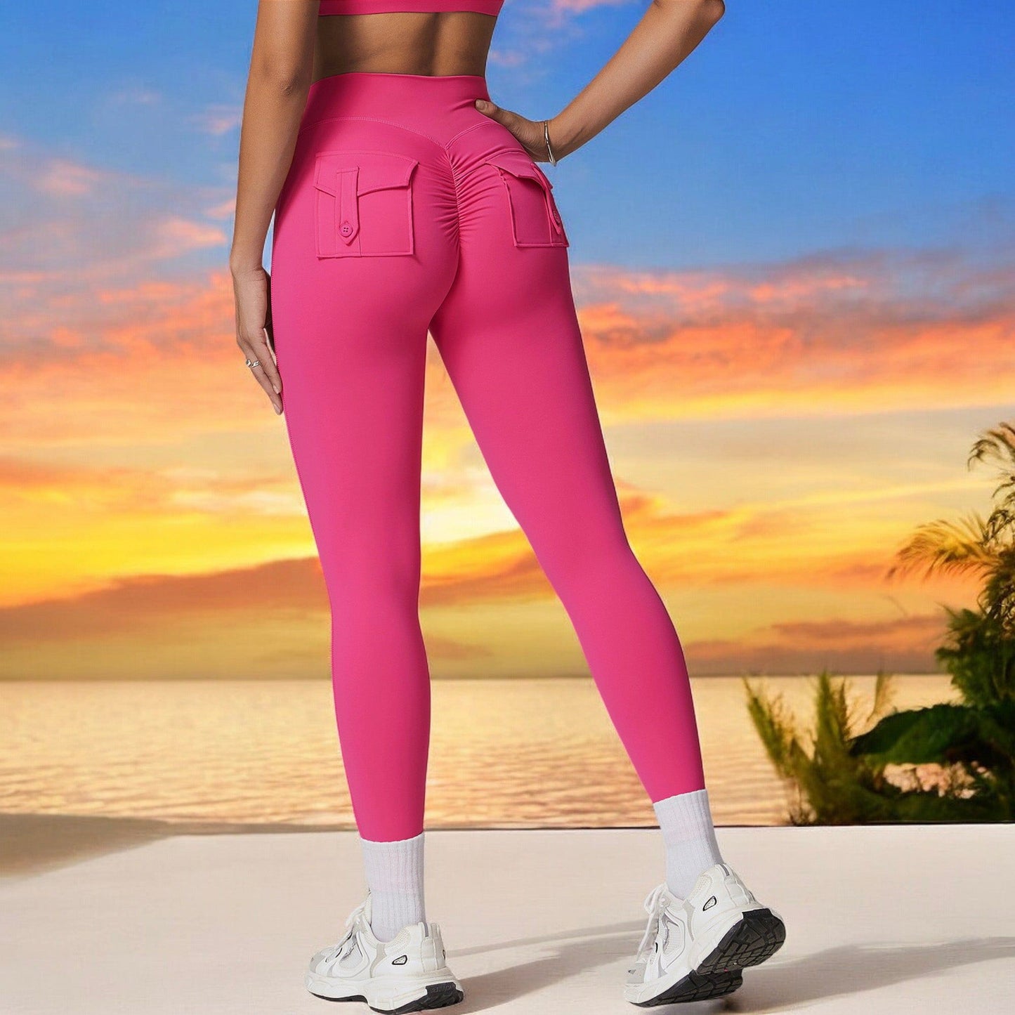 High Waist Full-Length Leggings for Yoga and Everyday Comfort