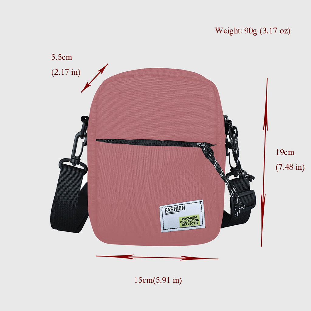 Anna-Kaci Women's Mini Crossbody Bag - Lightweight Canvas Small Shoulder Bag for Casual Daily & Outdoor Use