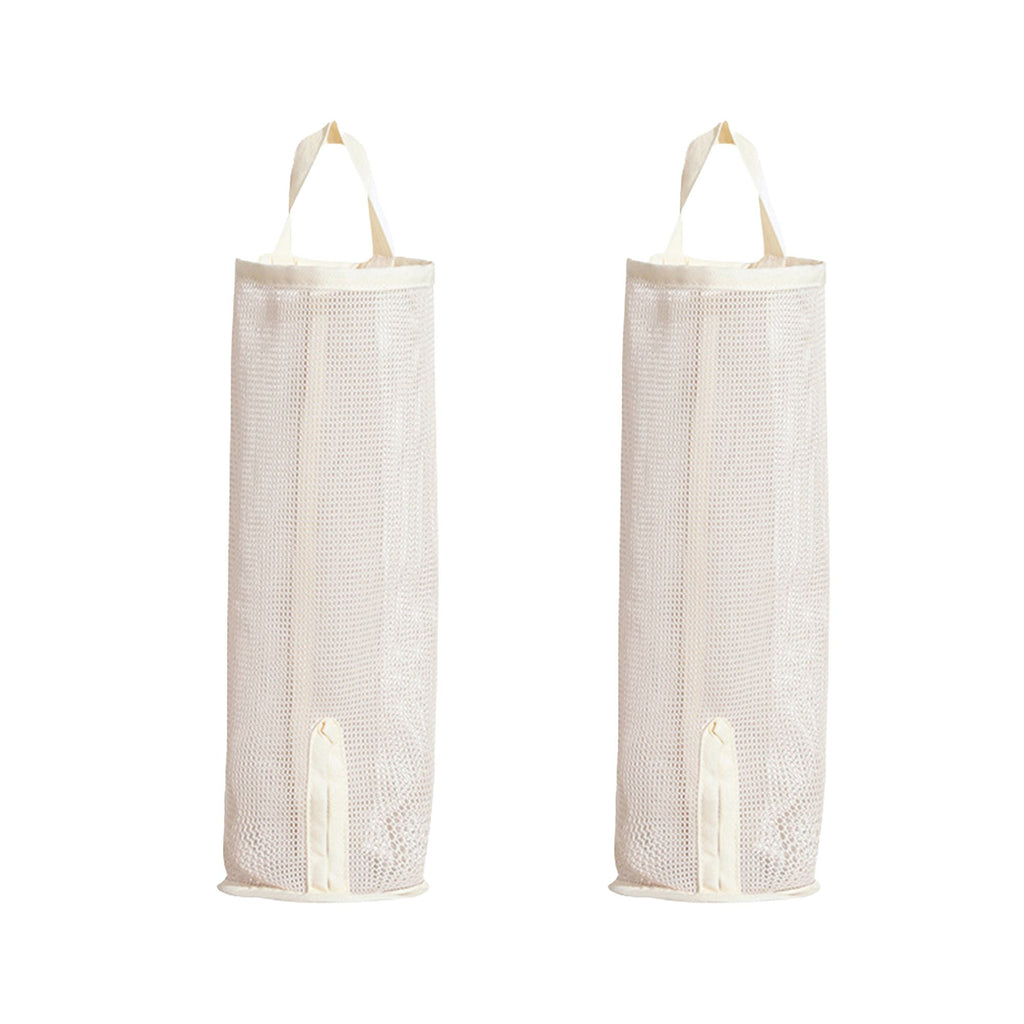2 Pack Hanging Storage Bags Vertical Organizer Socks Storage for Closet Door Wall Space Saving