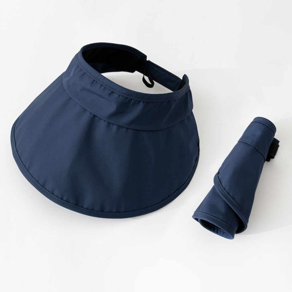 Foldable Wide Brim Sun Visor Hat