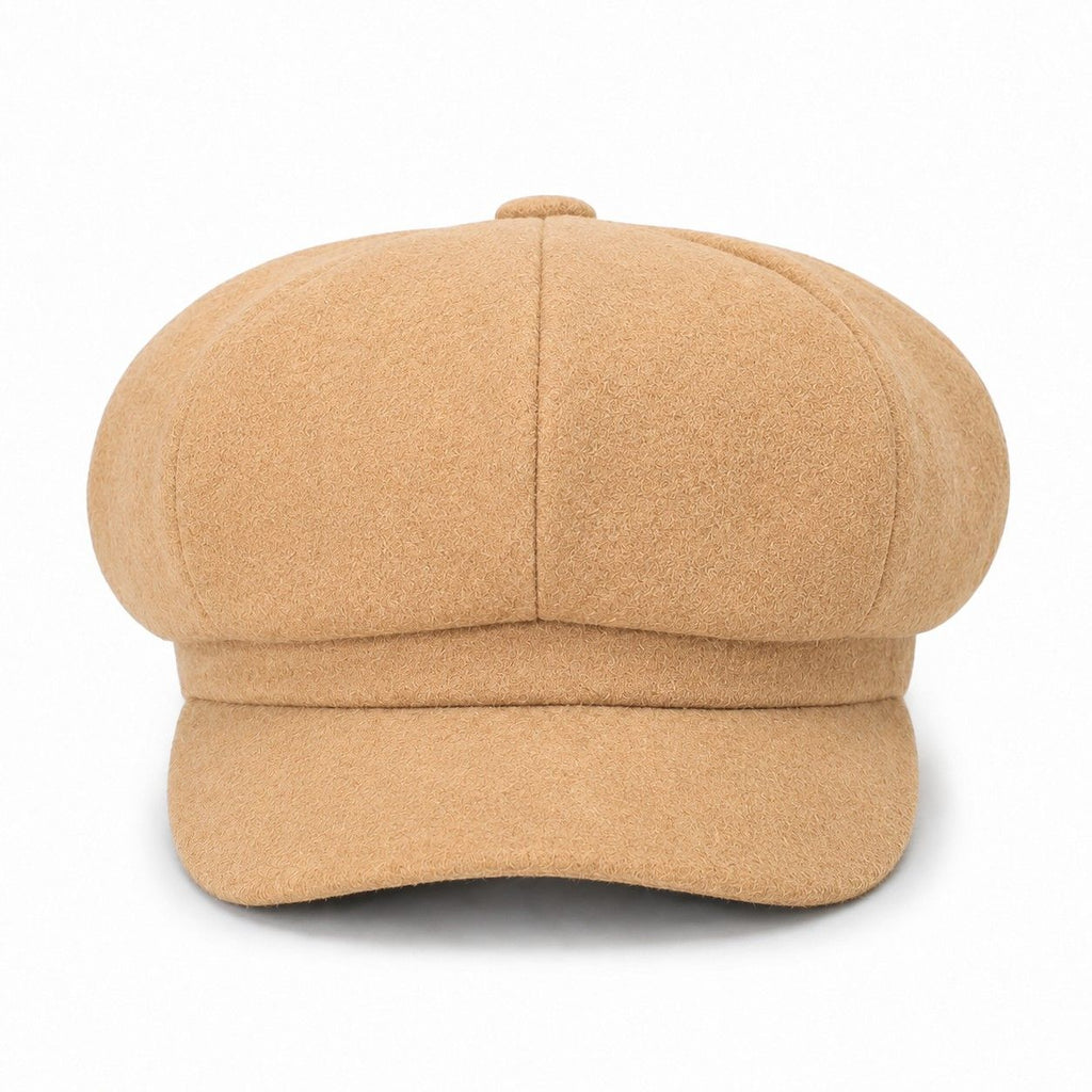 Classic Newsboy Cap Soft Textured Baker Boy Hat for Everyday Wear