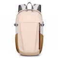 Everyday Backpack with Front Zip Pocket Side Mesh Pockets Padded Straps Top Hle