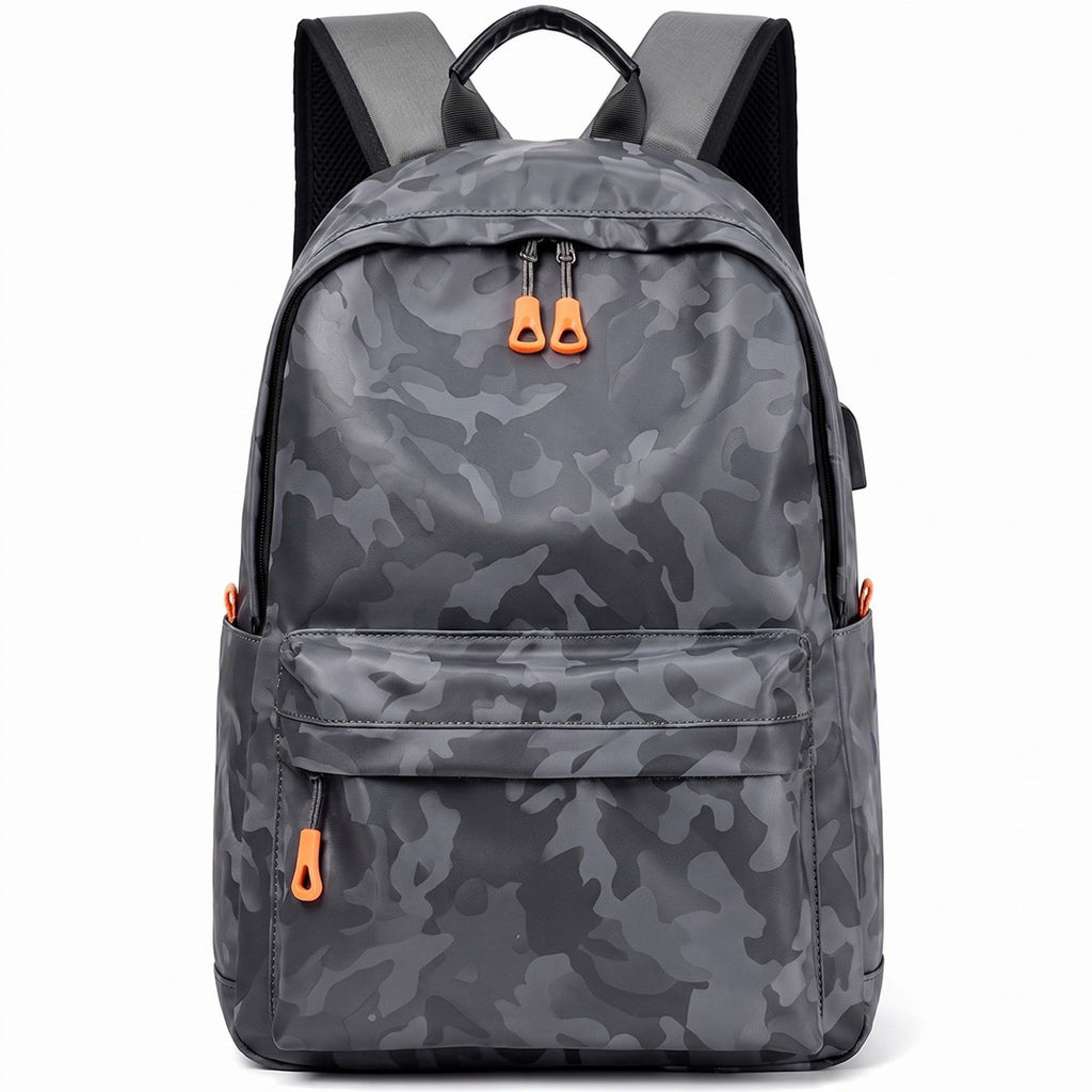 Stylish Camouflage Laptop Backpack - Lightweight  School & Travel Bag for Men and Women