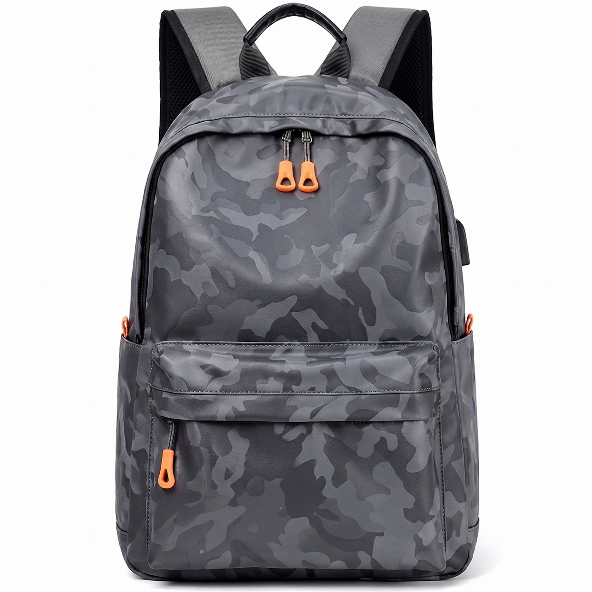 Stylish Camouflage Laptop Backpack - Lightweight  School & Travel Bag for Men and Women