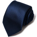 Men's Diagonal Stripe Texture Tie Subtle Woven Pattern Necktie 57 Inch Length 3.1 Inch Width Formal Business Accessory