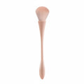 2 Piece Makeup Brush Set with Soft Synthetic Bristles for Powder Blush and Face Makeup Application