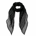 Lightweight Striped Sheer Long Scarf
