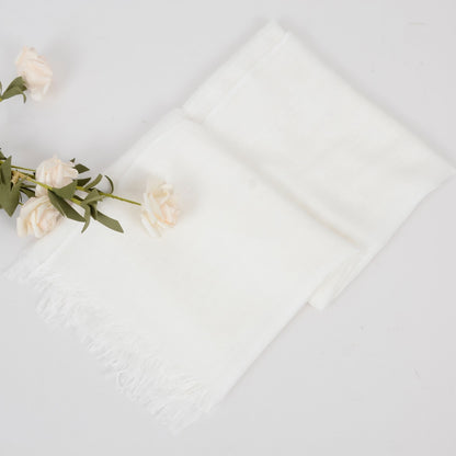 Anna-Kaci Lightweight Solid Cotton Linen Scarf Large Long Gauze Beach Wrap Shawl 78 Inches