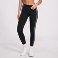 Colorblock High Waist Full Length Leggings Fitted Yoga Pants for Running Gym Training