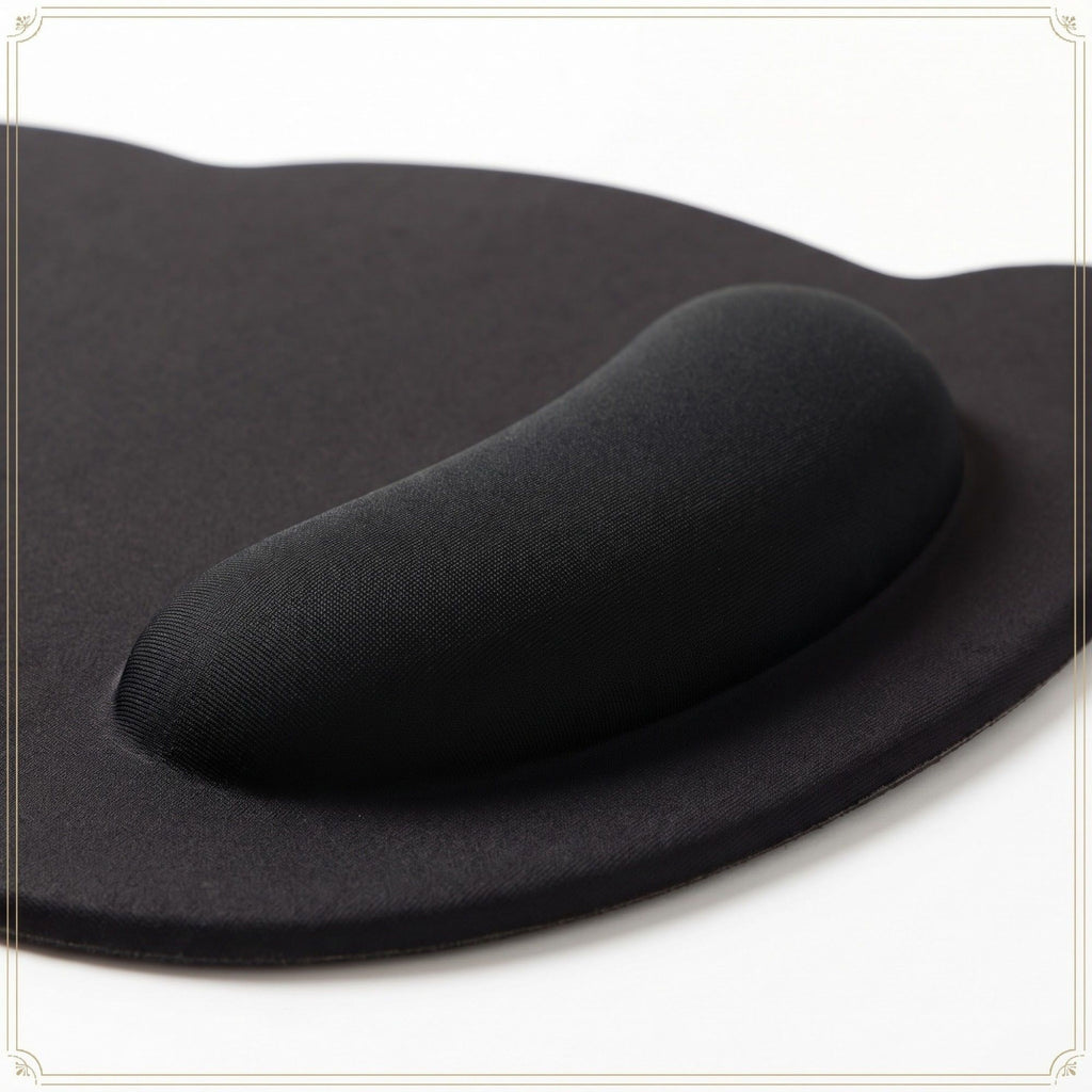 Ergonomic Mouse Pad with Wrist Support Soft Cushion Non Slip Desk Pad Cute Cartoon Design