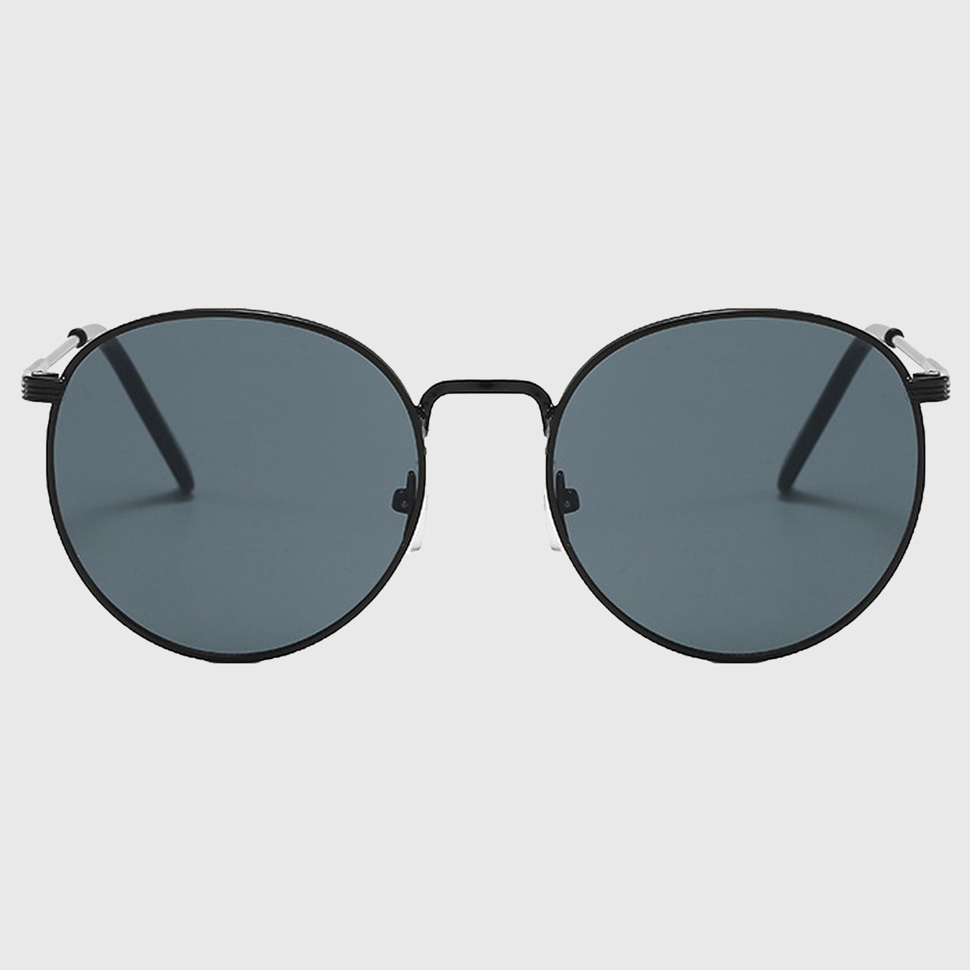 Anna-Kaci Women's Retro Metal Round Sunglasses