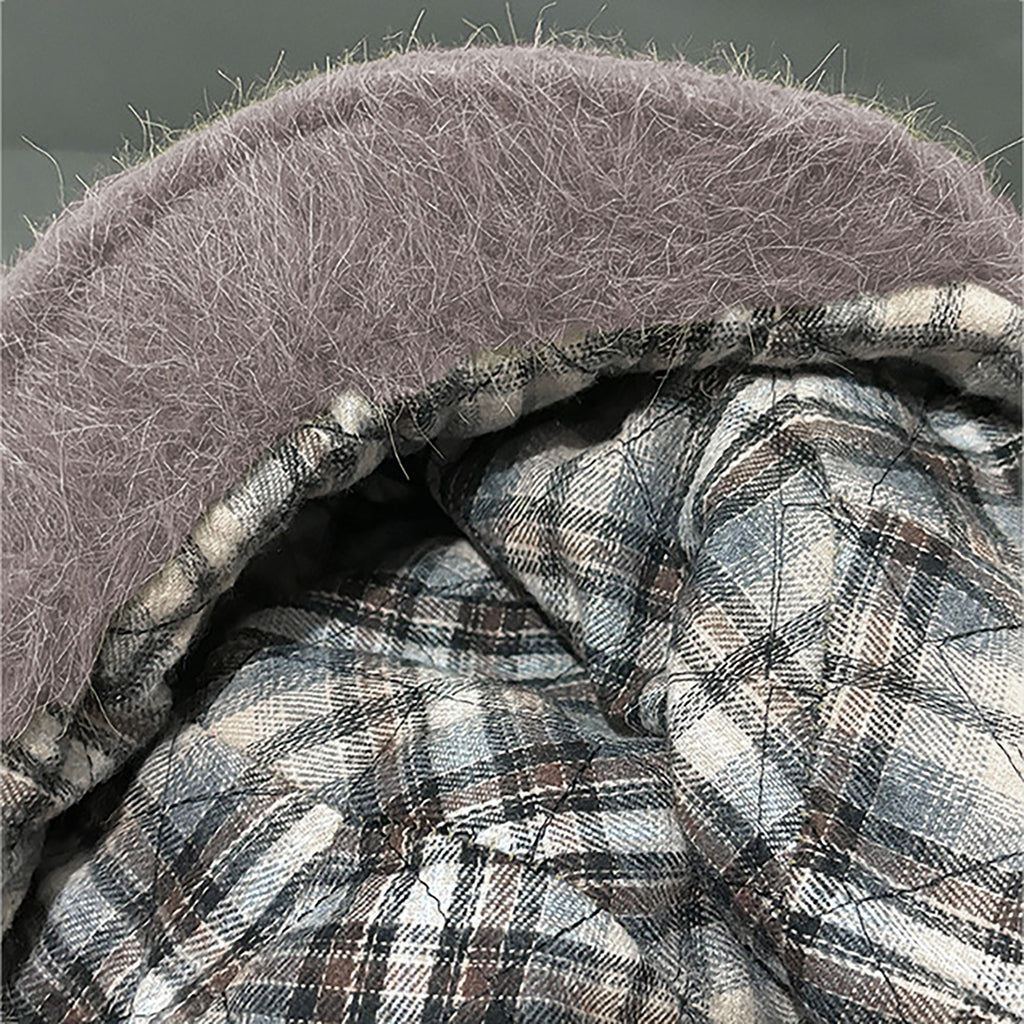Anna-Kaci Women's Trapper Hat - Warm Fleece-Lined Winter Hat with Chin Strap