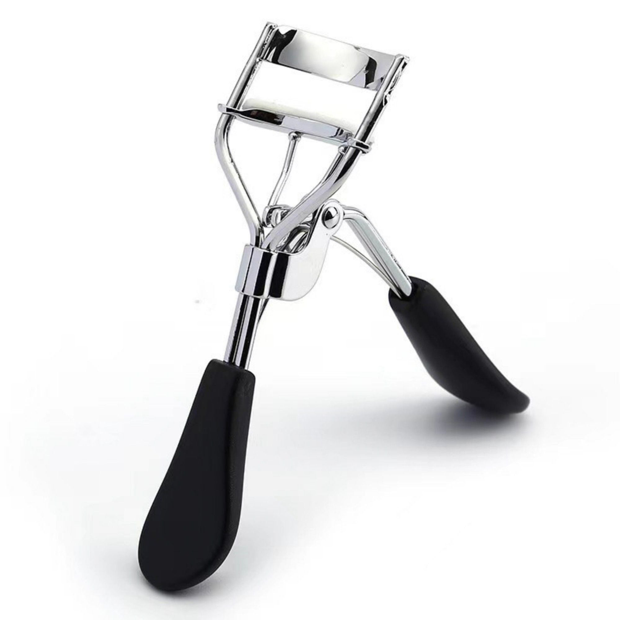 Eyelash Curler 2 Piece Set with Soft Grip Handles for Natural Lash Lift and Smooth Curling