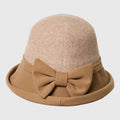 Anna-Kaci Women's Bow-Accented Cloche Hat