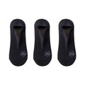 Anna-Kaci Men's No-Show Mesh Socks with Non-Slip Silicone Heel Grip and Breathable Low-Cut Design 3-Pack