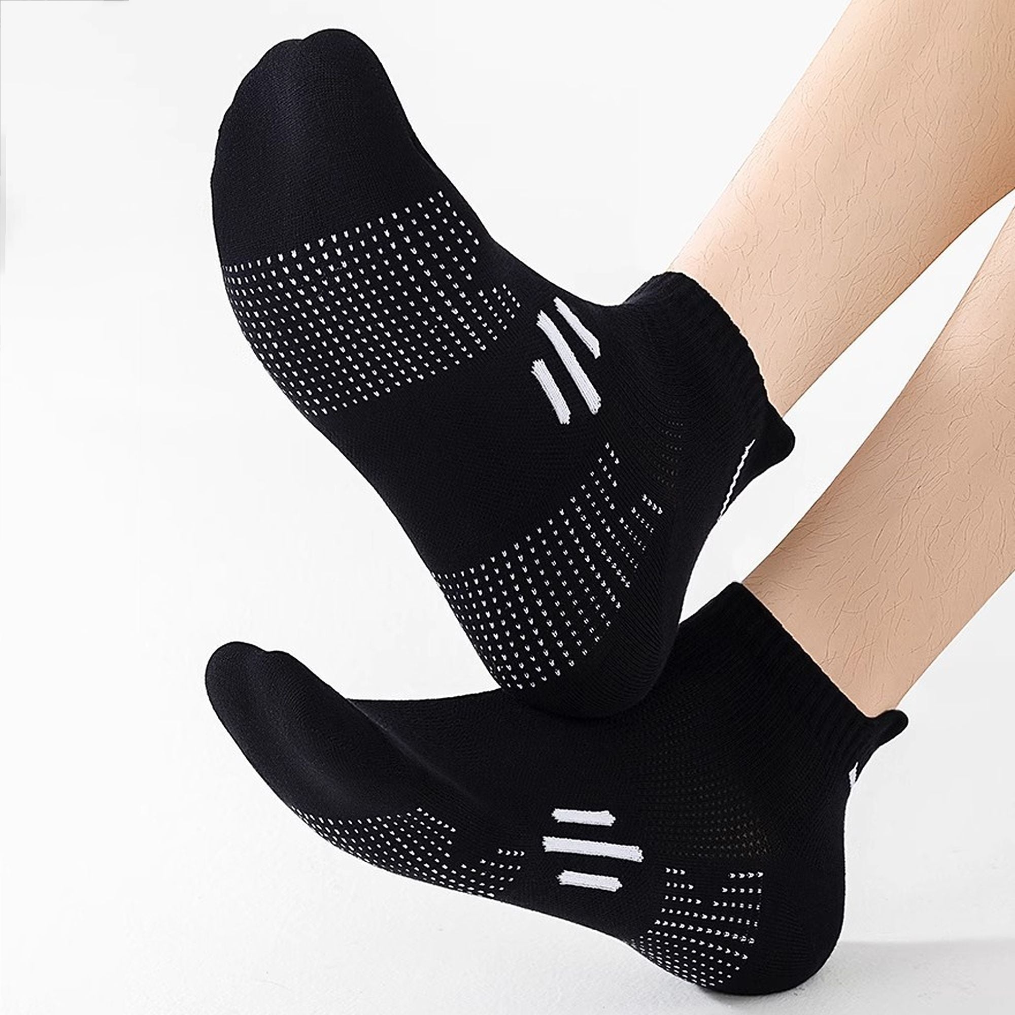 Anna-Kaci Men's 6pk Comfort Ankle - Length Athletic Socks