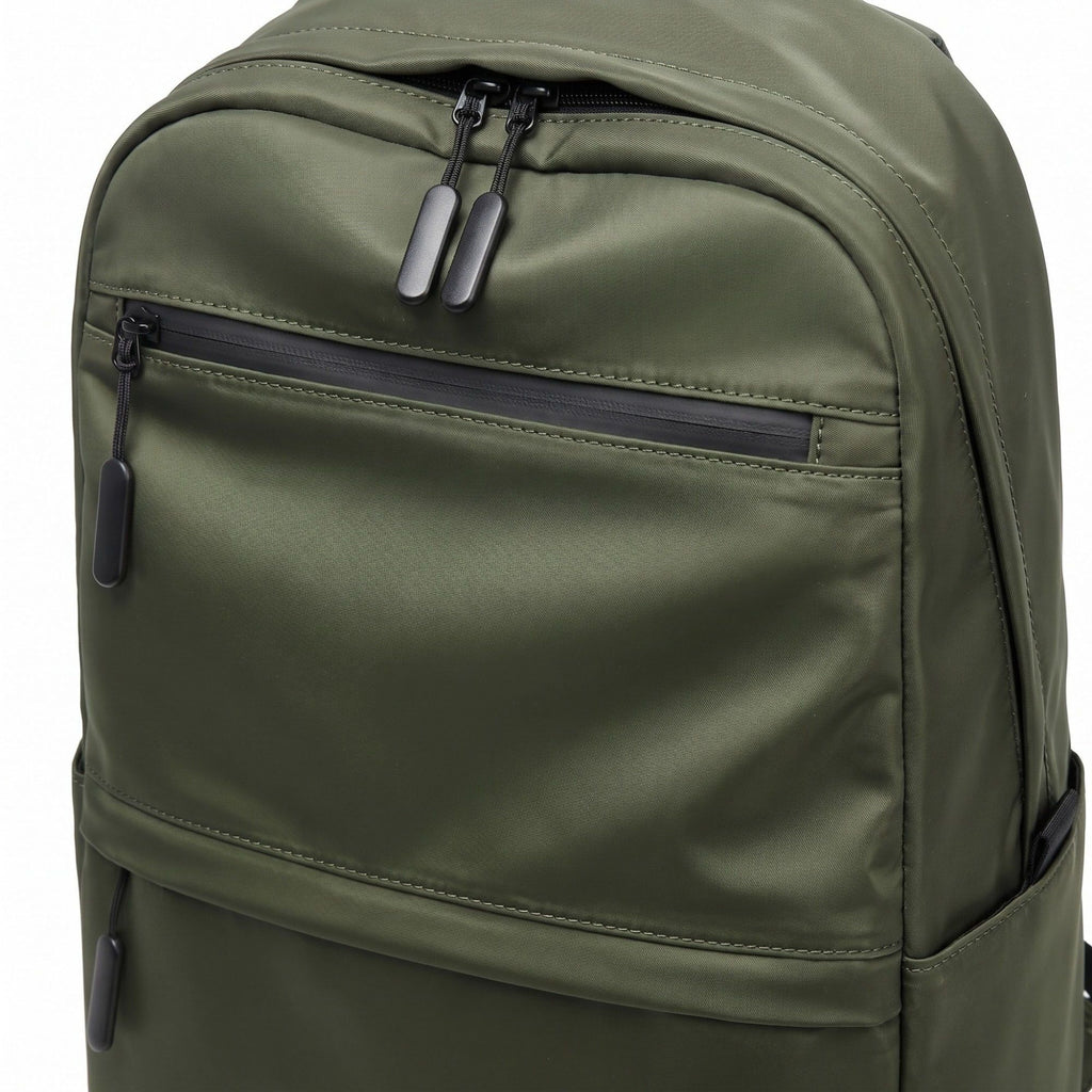 Multi-Pocket Commuter Backpack with Padded Shoulder Straps and Dual Side Pockets