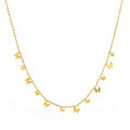 Butterfly Charm Necklace with Delicate Miniature Pendant Accents and Dainty Chain Design for a Soft Feminine Layered Look