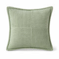 Soft Corduroy Decorative Throw Pillow Cover Geometric Accent Cushion Cover for Sofa Bed