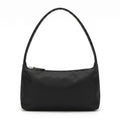 Minimalist Shoulder Bag with Top Zipper and Slim Rectangular Silhouette 8.3x4.7x2in