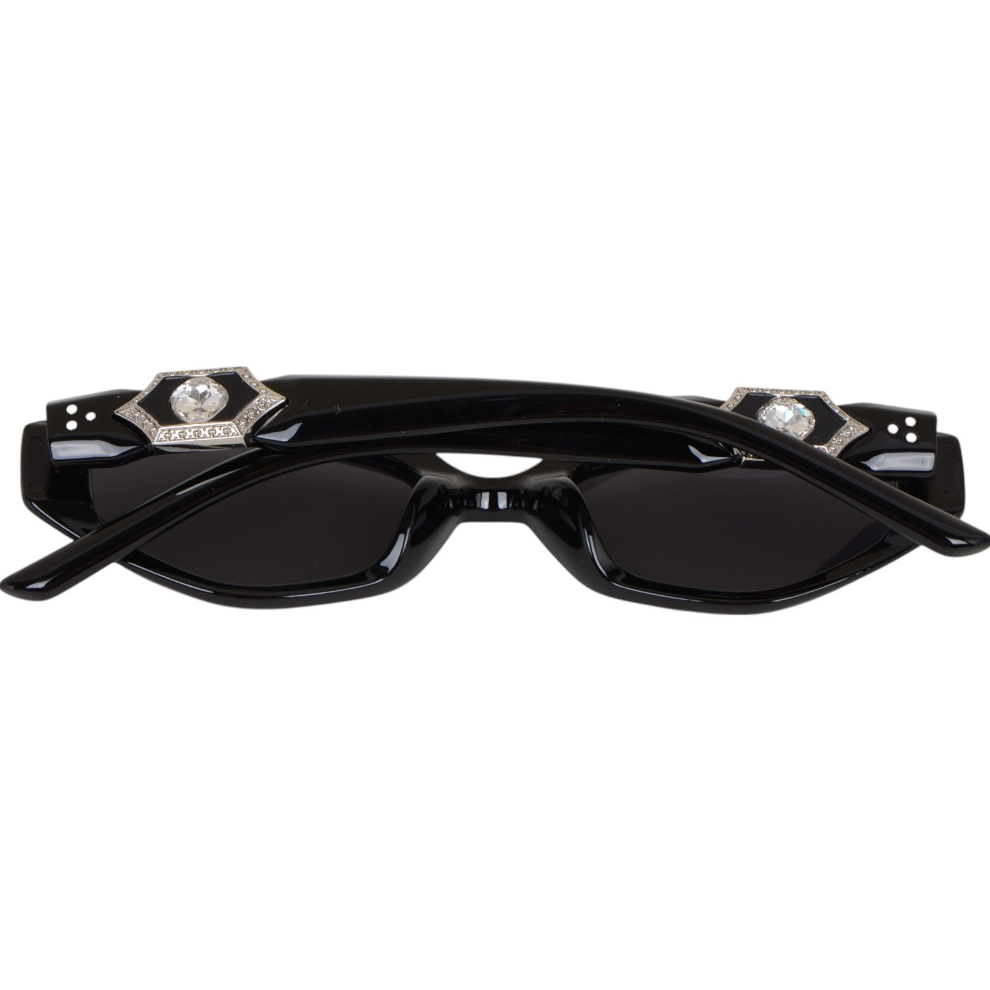 Anna-Kaci Women's Retro Jewelry Collection Fashionable Versatile Sunglasses UV400 Protection