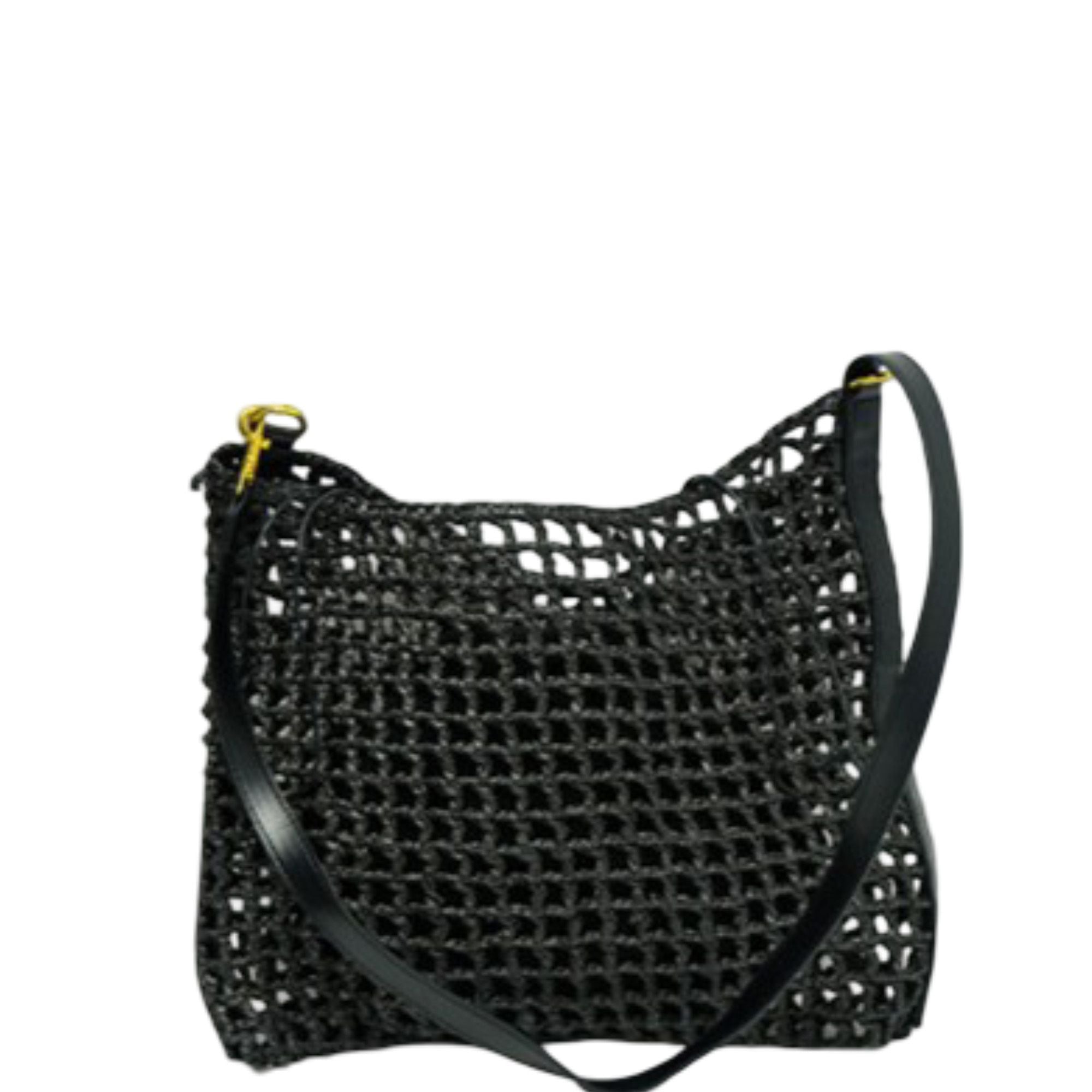 Handwoven Woven Handbag with Drawstring Interior for Vacation and Beach