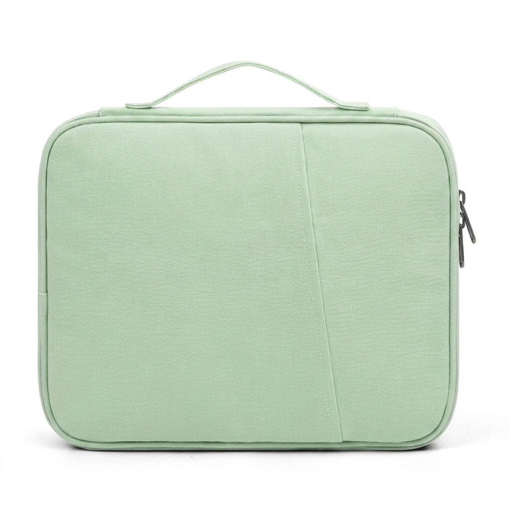 Tablet Sleeve Organizer Case with Handle for Work School and Travel